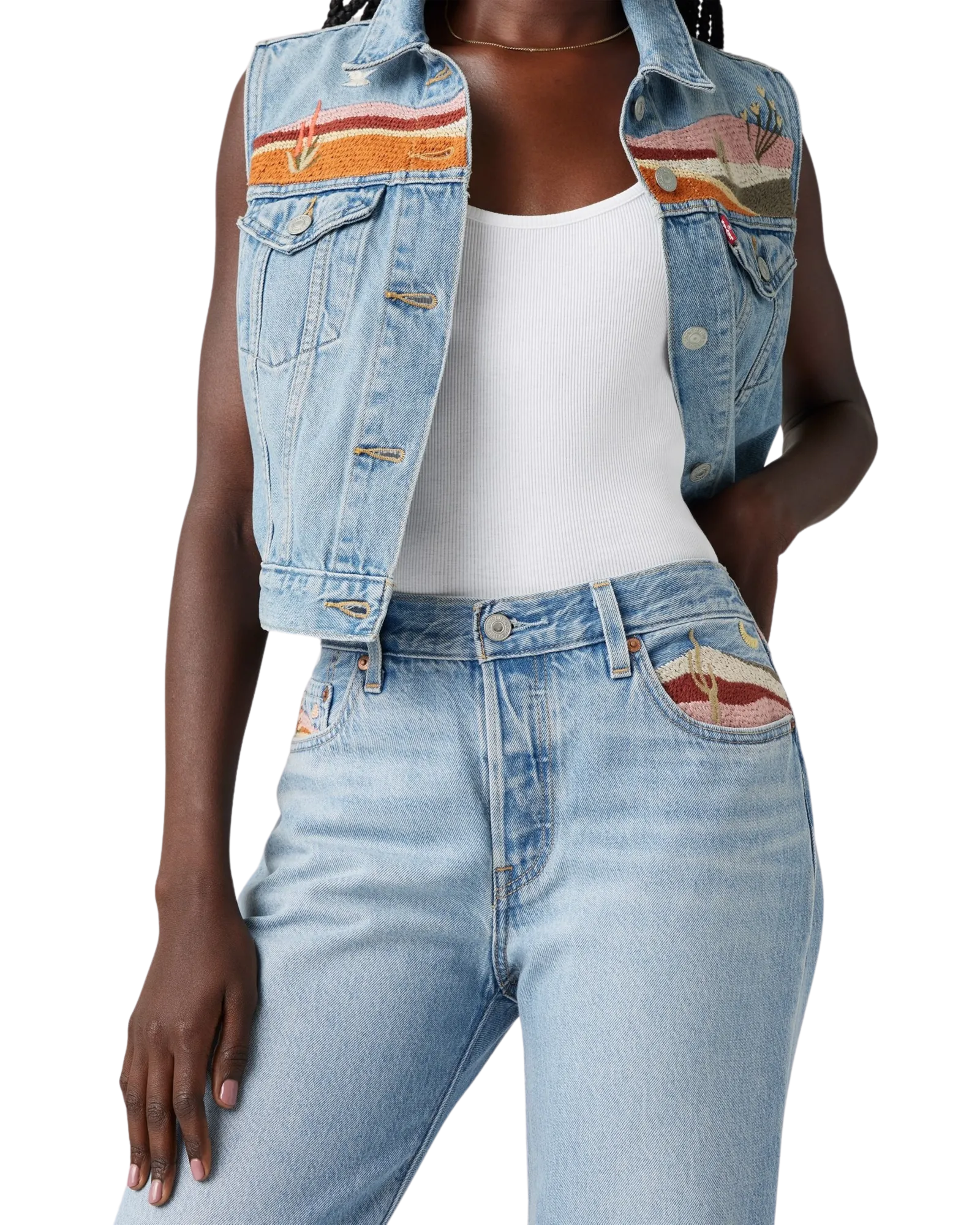 501® 90s Ankle Jeans in Desert Utopia