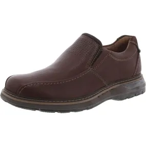 Clarks Mens Un Ramble Step Leather Slip On Loafers