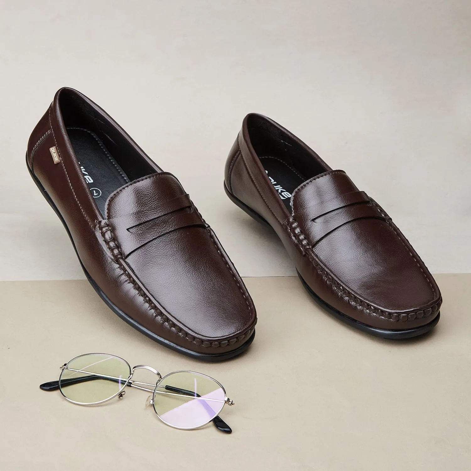 Duke Men Textured Loafers (FWOL4020)