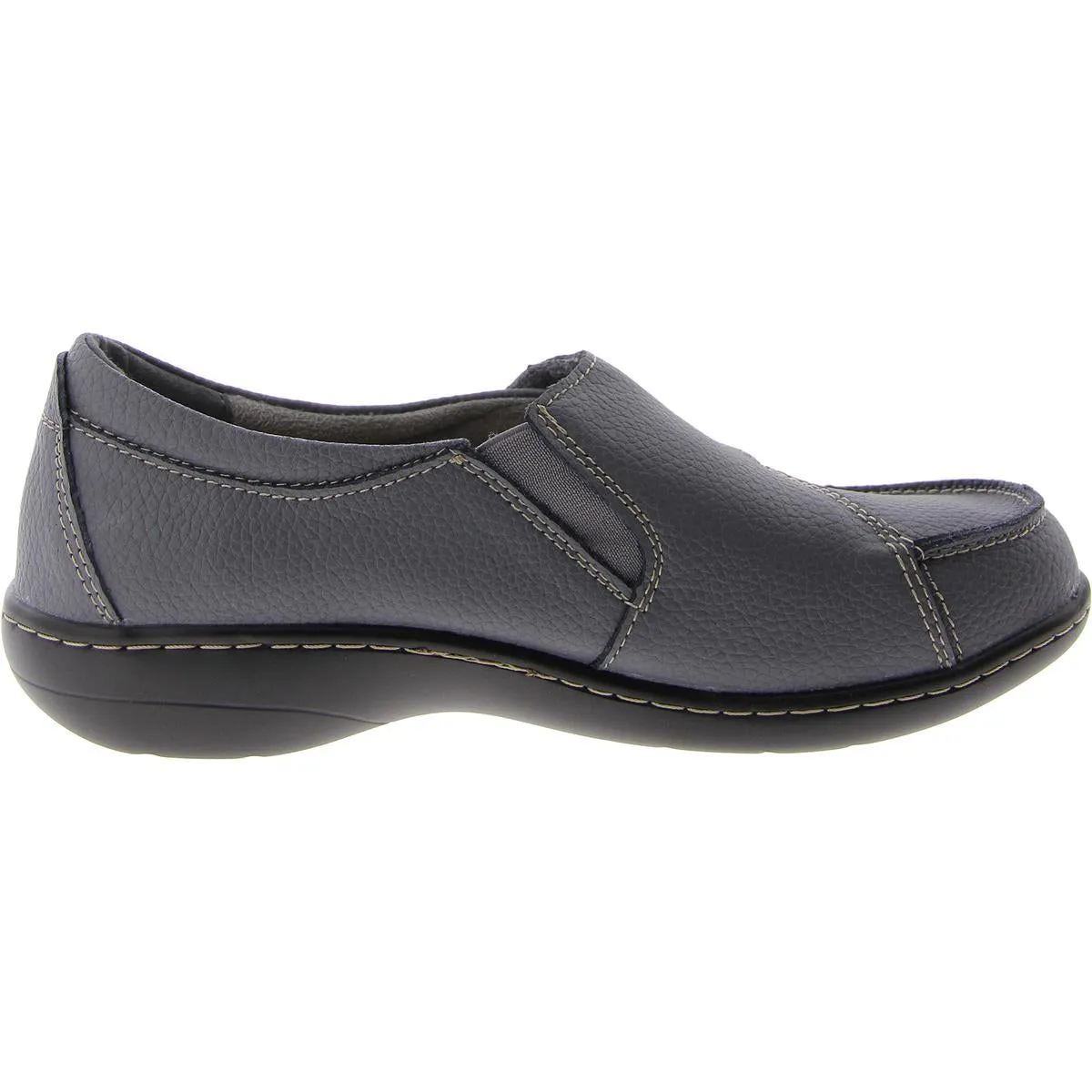 Geoeleph Womens Faux Leather Slip On Loafers