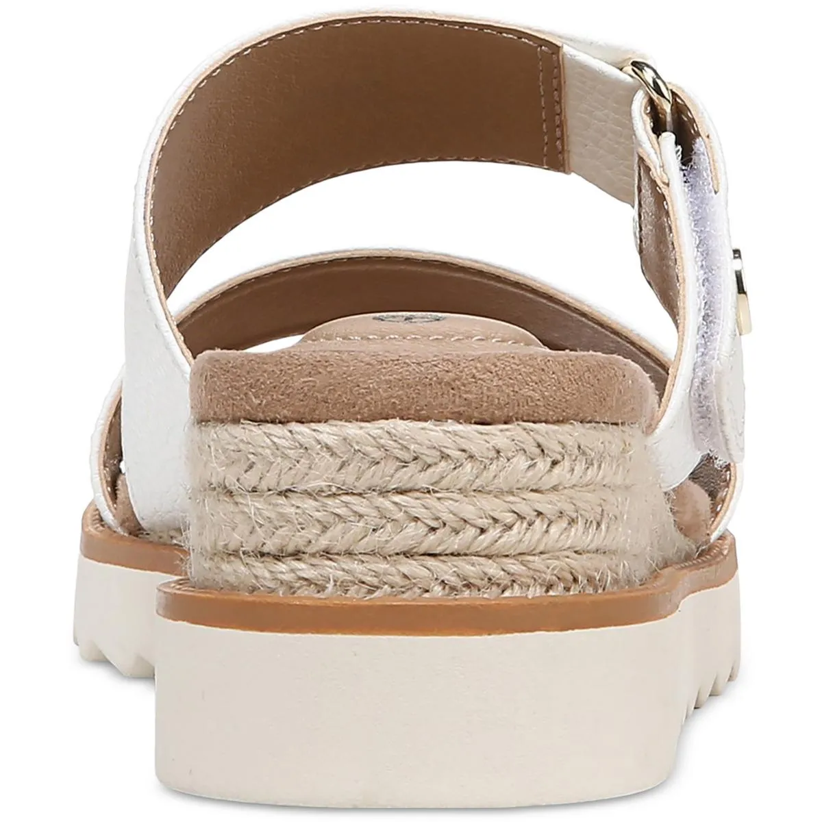 Giani Bernini Womens Bryerr Faux Leather Adjustable Espadrilles