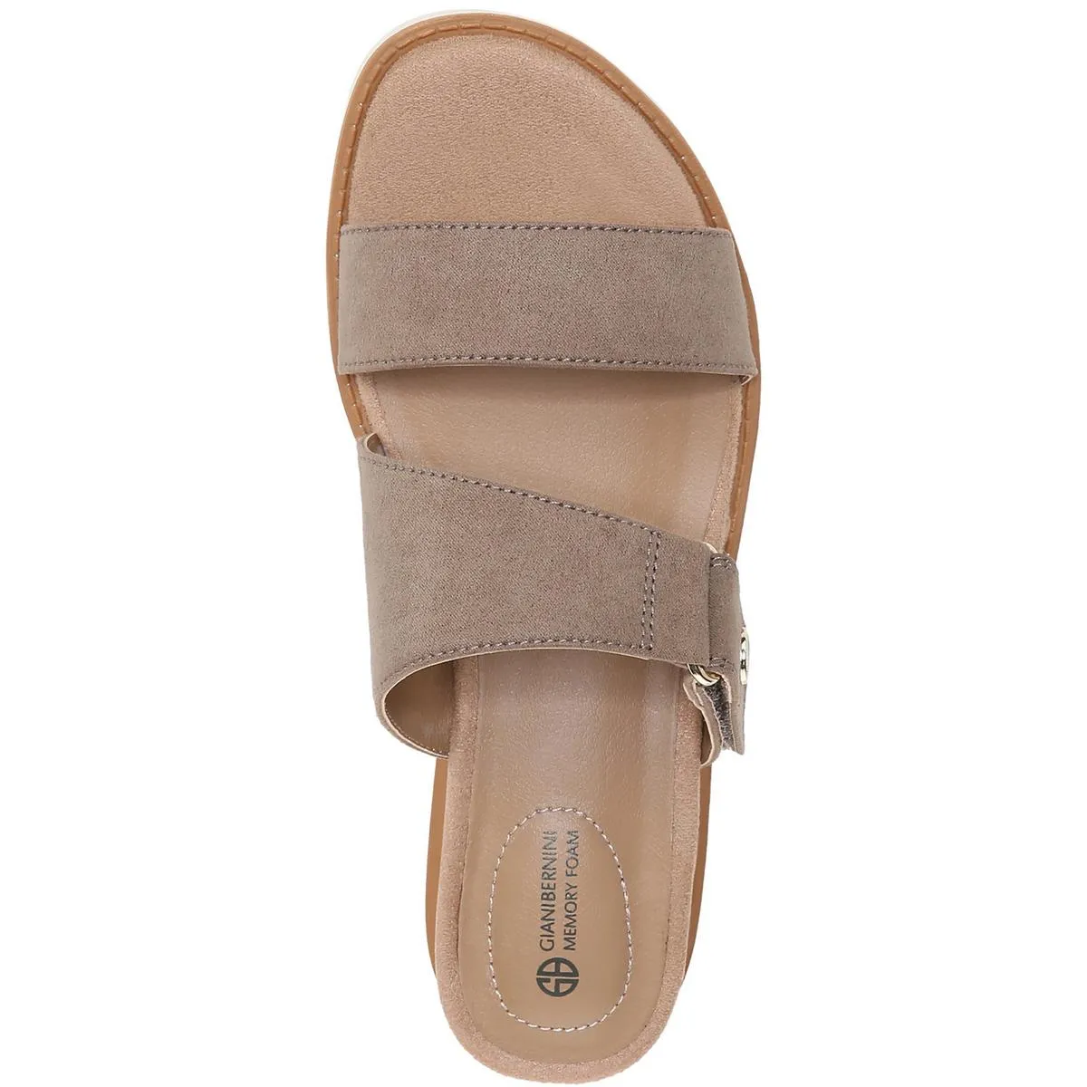 Giani Bernini Womens Bryerr Faux Leather Adjustable Espadrilles