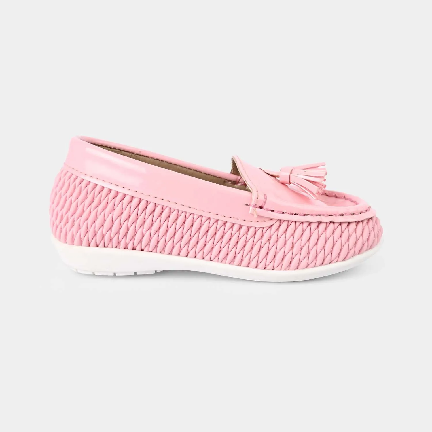 Girls Loafer JV-06-Pink