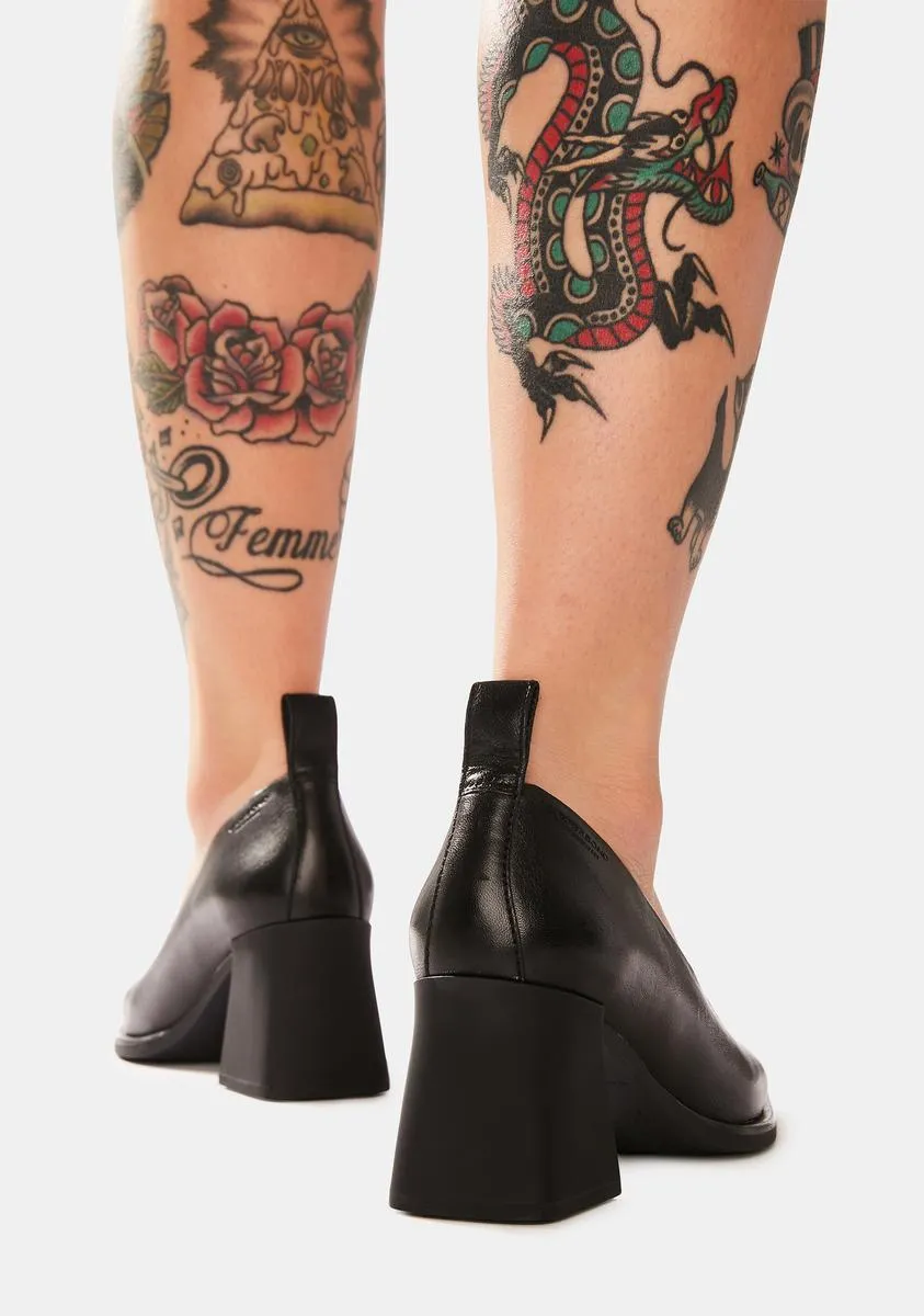Hedda Leather Heels