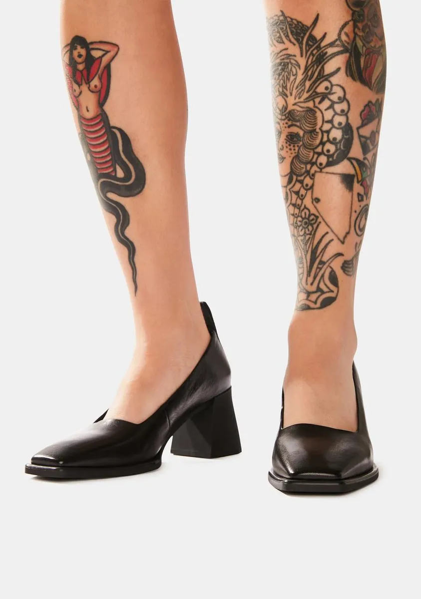Hedda Leather Heels