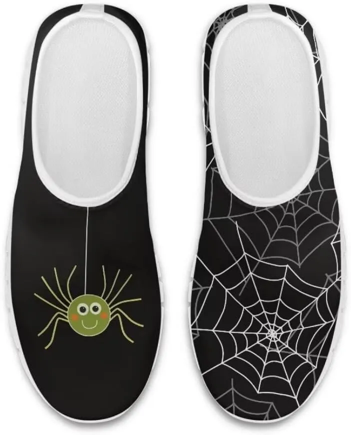 Jeiento Womens Halloween Shoes Slip-On Loafers Comfy Play Fashion Sneaker Travel Walking Flat Shoes Slip-On Party Shoes for Teenager Girls