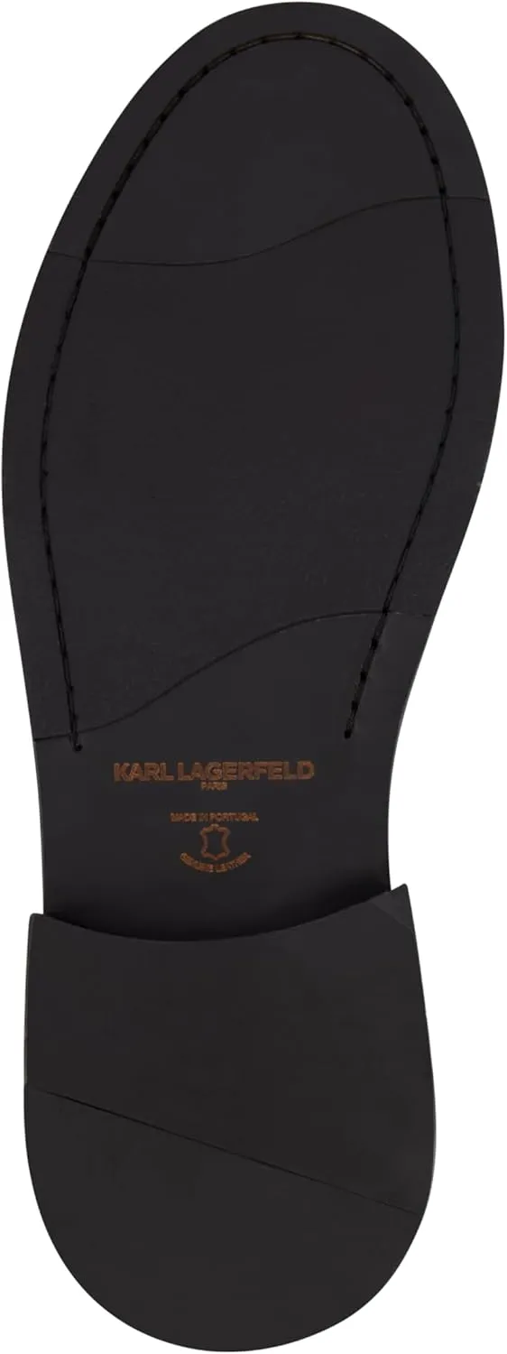 Karl Lagerfeld Paris Men's Side Zip Chukka Boot Combat