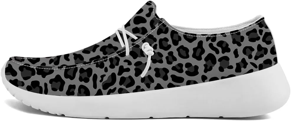 Leopard Print Shoes Women Loafers Slip-on Shoes Gifts for Women Men