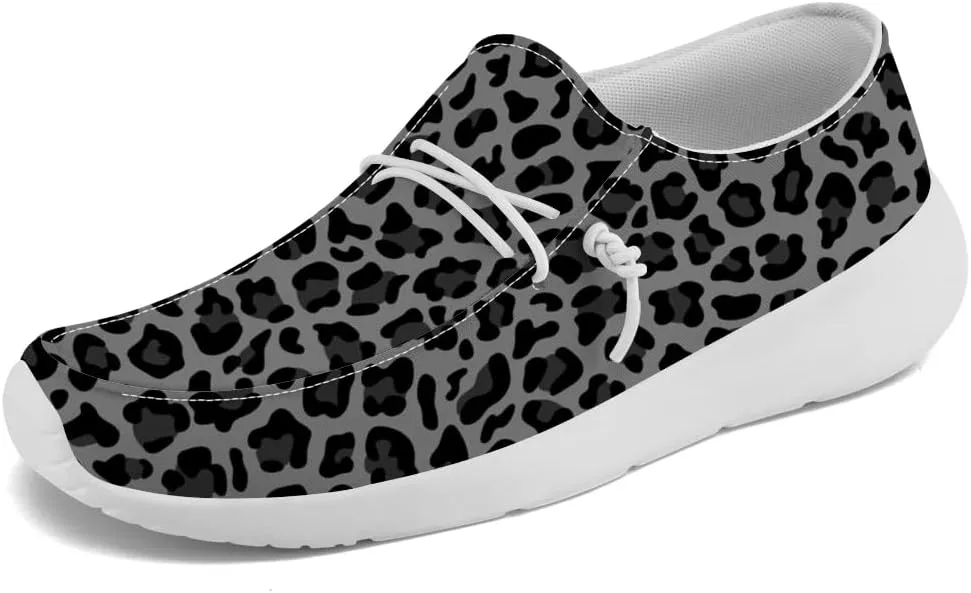 Leopard Print Shoes Women Loafers Slip-on Shoes Gifts for Women Men