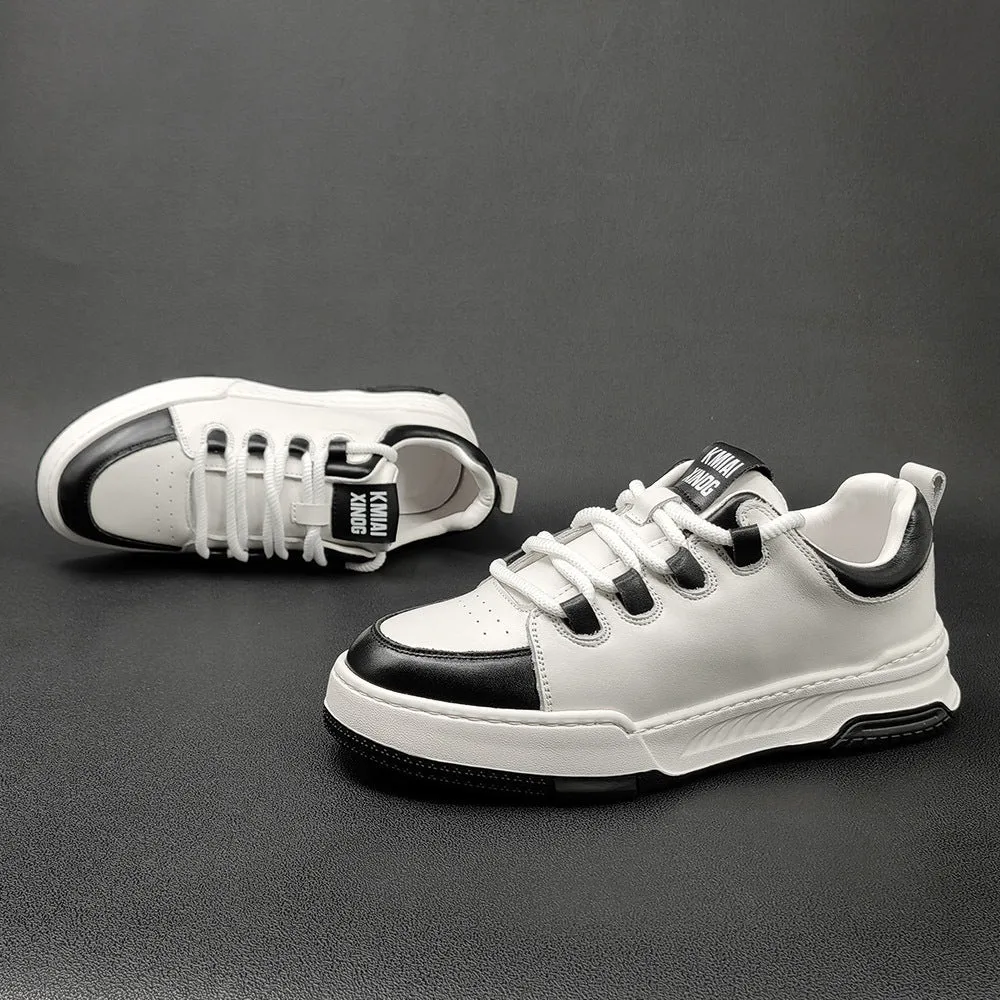 Men Minimalist Leather Casual Fashion Shoes