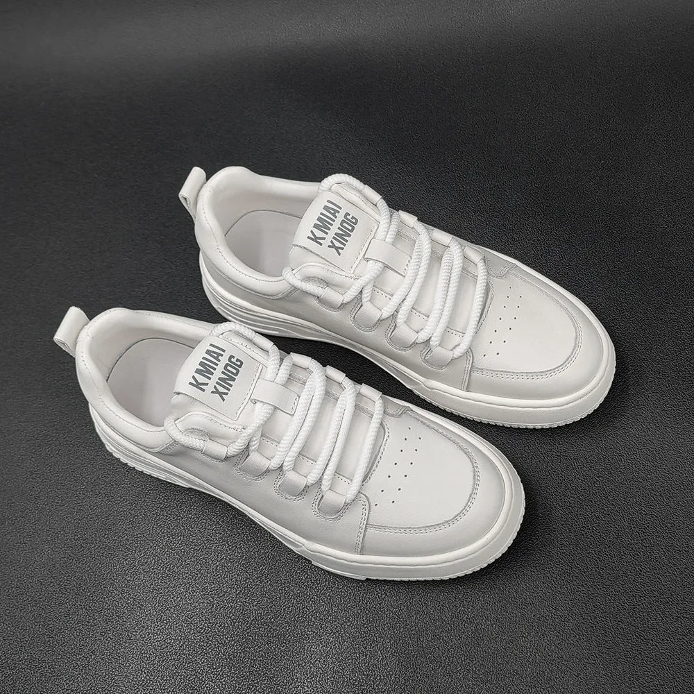 Men Minimalist Leather Casual Fashion Shoes