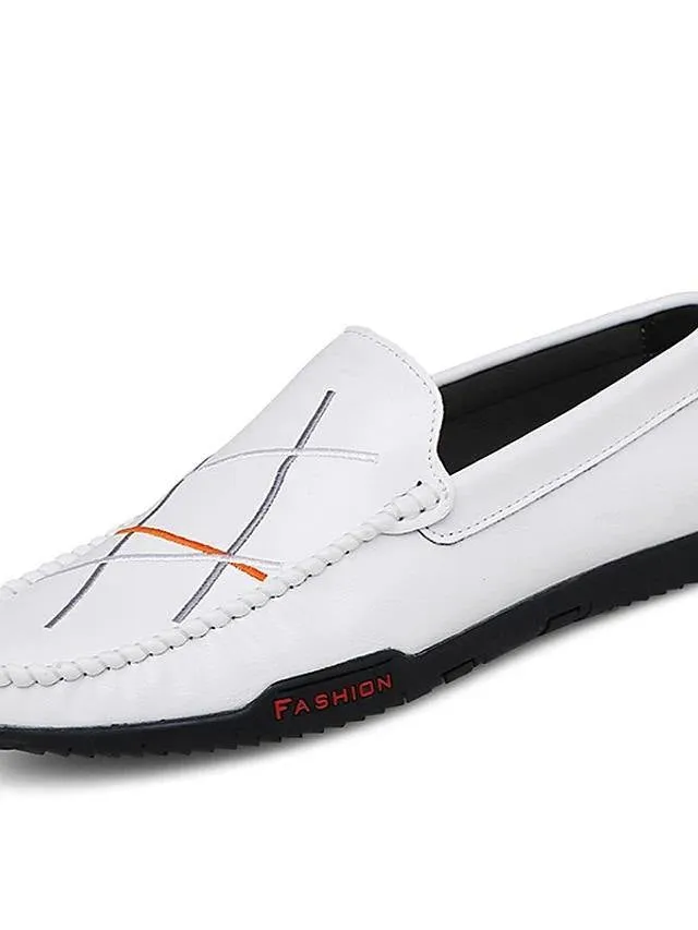 Men's Moccasin PU Leather Loafers