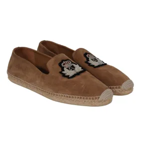 Nanou Orlato Espadrilles US 12 EU 45 Brown Tan Suede