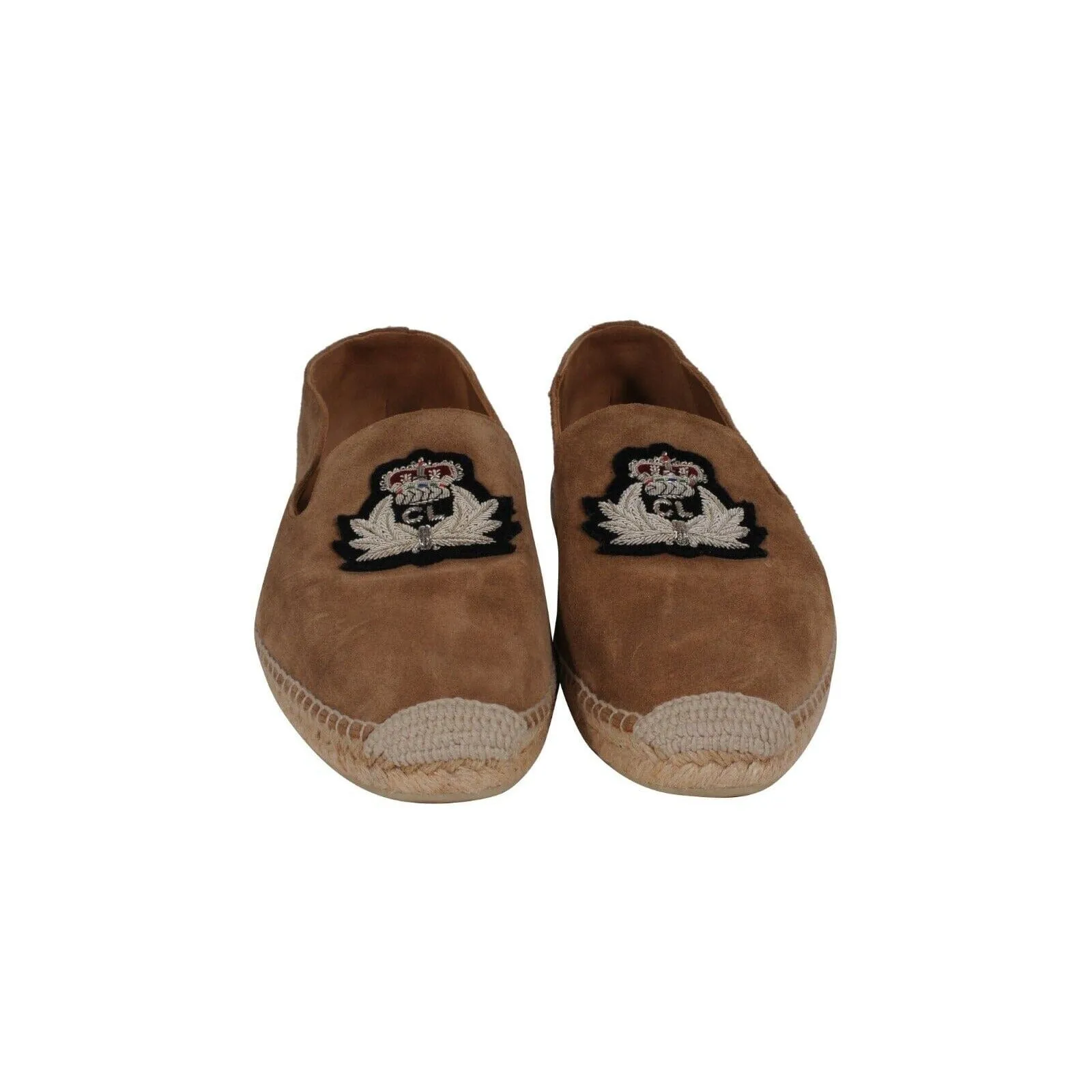 Nanou Orlato Espadrilles US 12 EU 45 Brown Tan Suede