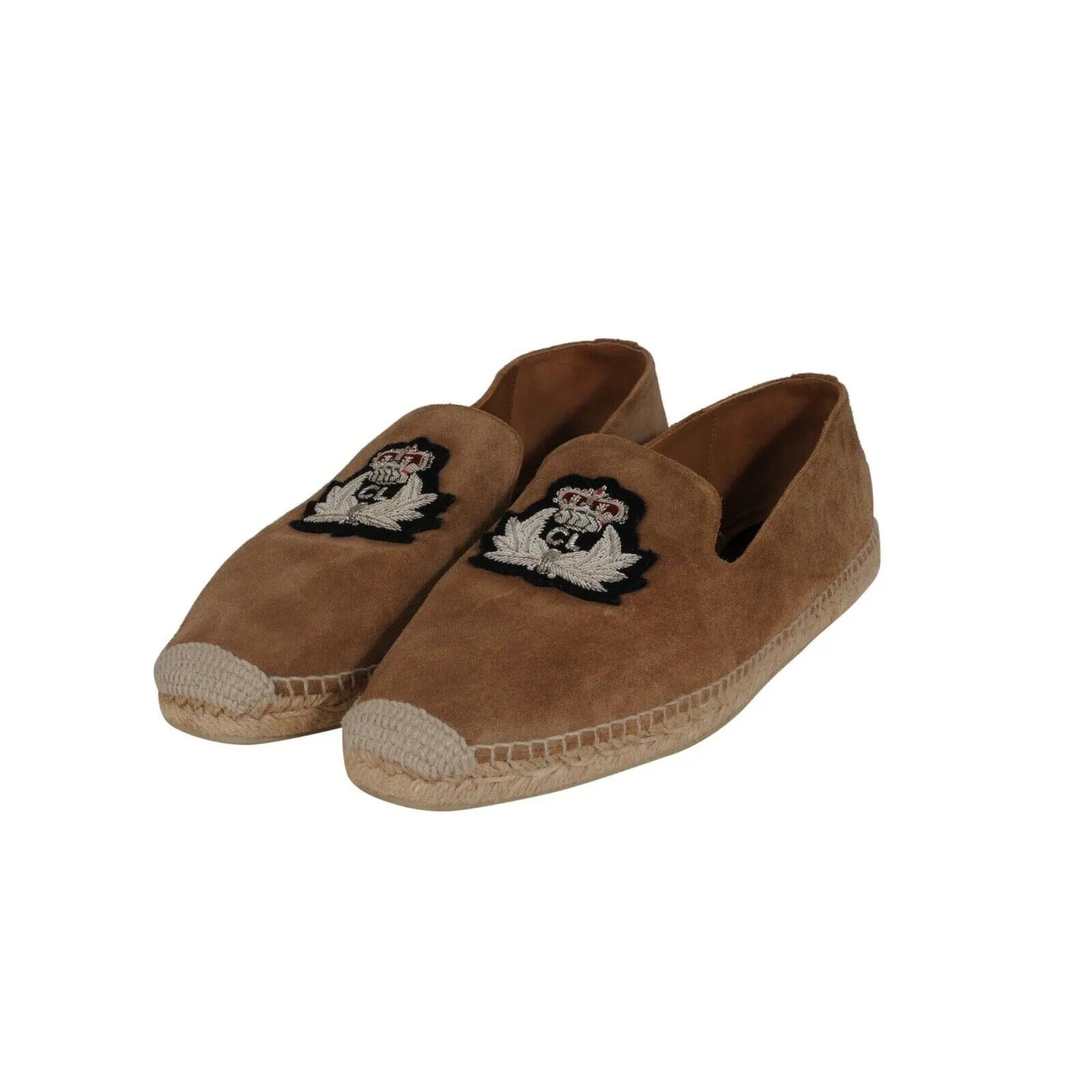 Nanou Orlato Espadrilles US 12 EU 45 Brown Tan Suede
