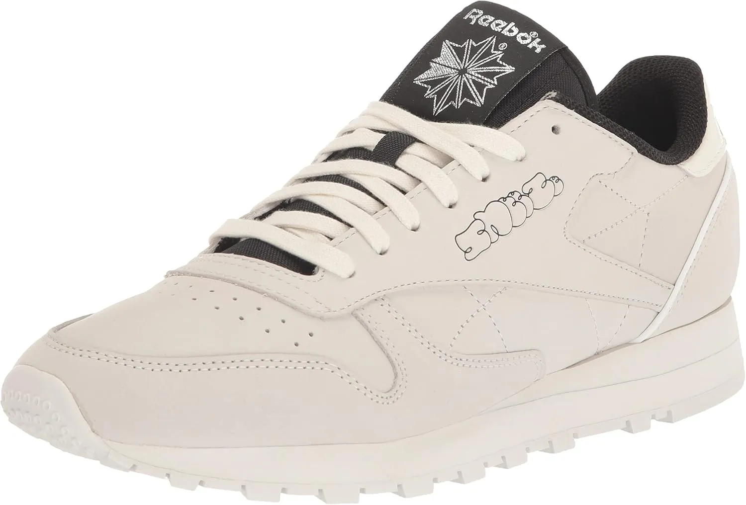 Reebok Unisex Classic Leather Sneakers Legacy, FTWR White/Chalk/Core Black, 11.5 US Men