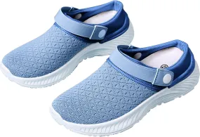 Womens Backless Sneakers Mesh Slip-on Mule Shoes Slip On Shoes Women Arch Support Men Casual Shoes Fashion Sneakers 2025 Waterproof Tennis Shoe Trainers Shoe