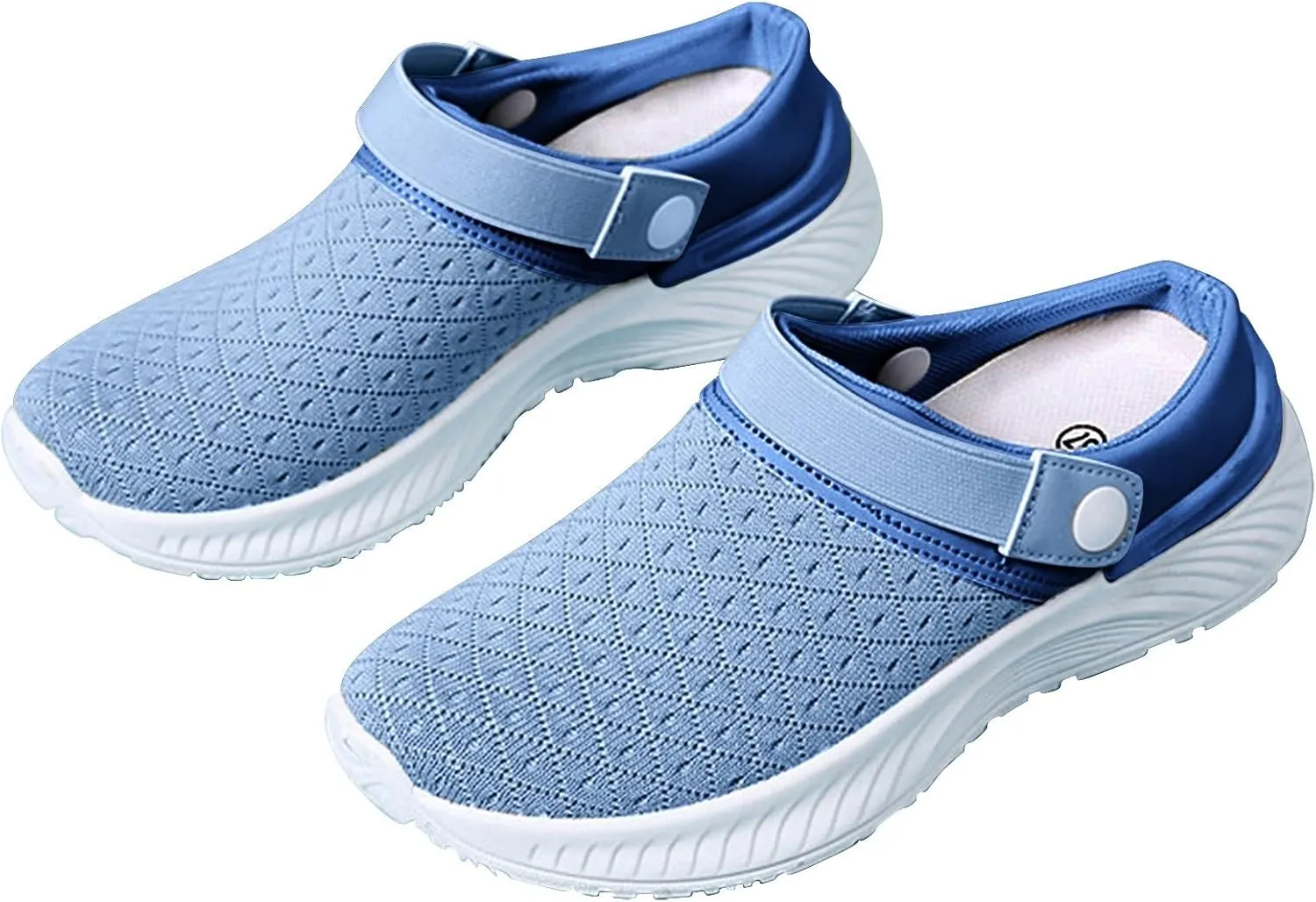 Womens Backless Sneakers Mesh Slip-on Mule Shoes Slip On Shoes Women Arch Support Men Casual Shoes Fashion Sneakers 2025 Waterproof Tennis Shoe Trainers Shoe