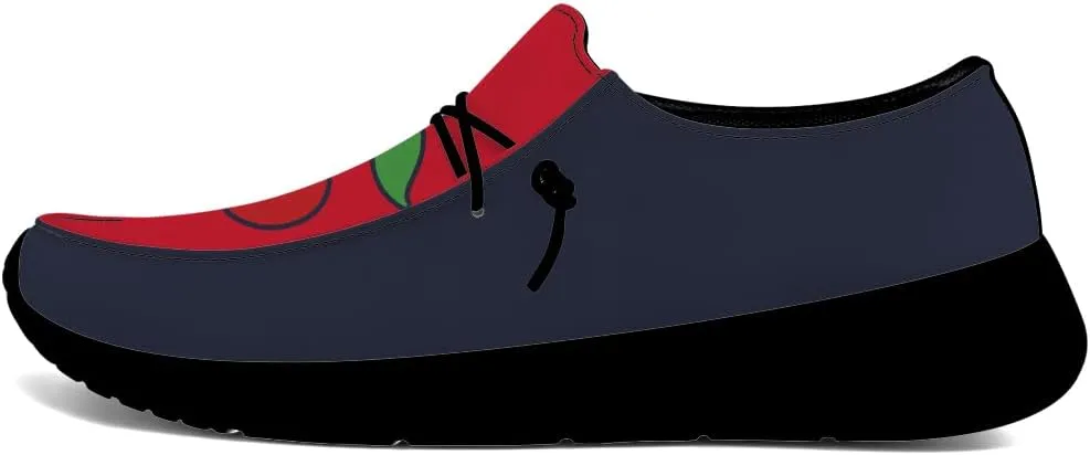 Women's Men's Loafers Slip-on Shoes Funny Gifts for Women Men